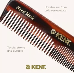 Kent Brushes Small Mens Pocketkam Coarse/Fine - Handmade