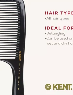 Kent Brushes Style Professional Rake Comb