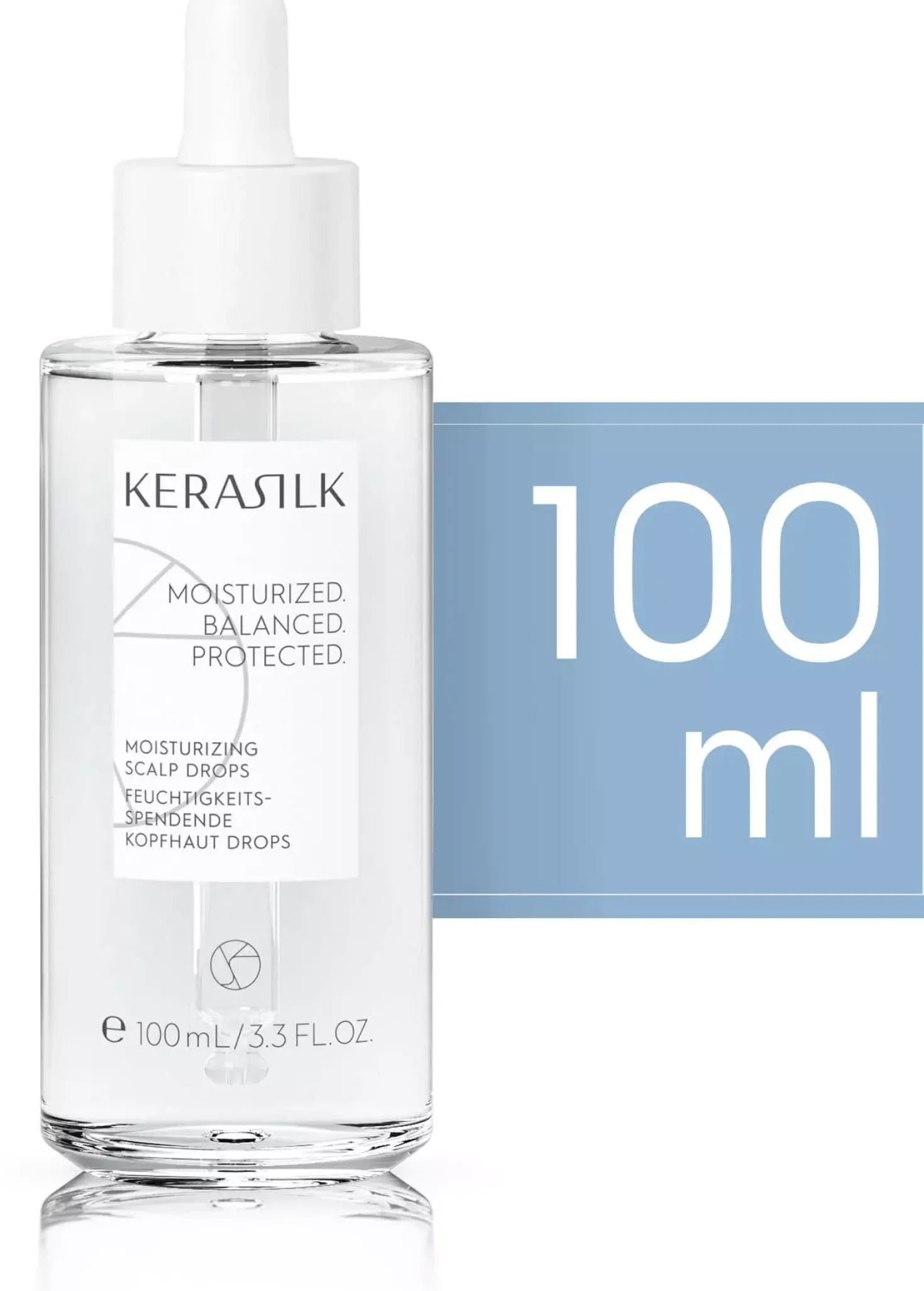 KerasilkSPECIALISTS Moisturizing Scalp Drops 100 ml