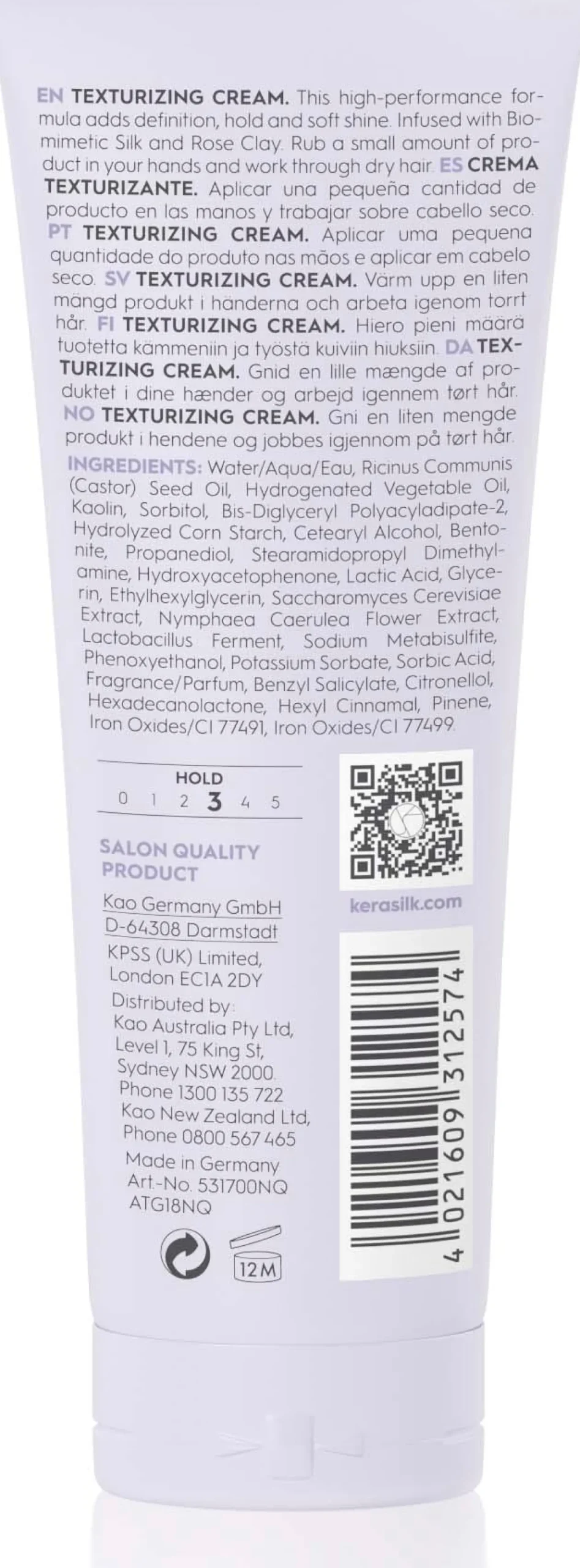 Kerasilk Texturizing Cream 75 ml
