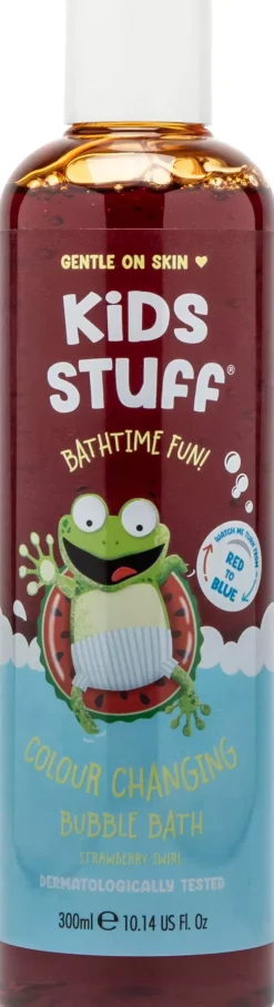Kids Stuff Crazy Bubble Bath Red to Blue 300 ml