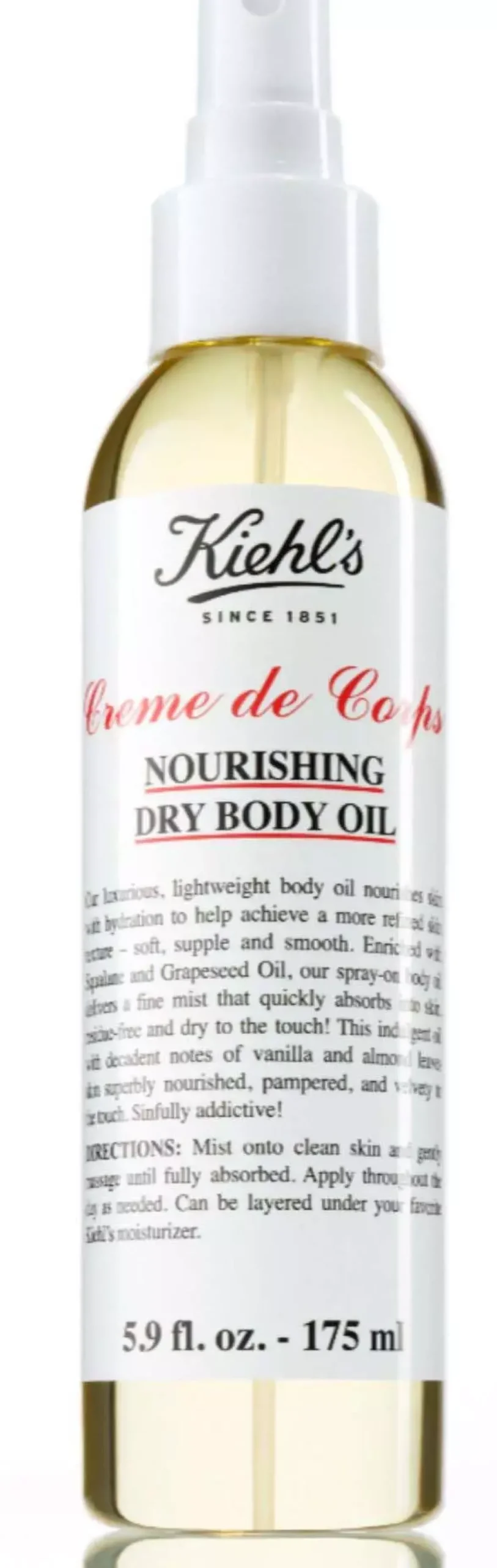 Kiehl'sCreme de Corps Nourishing Dry Body Oil 175 ml