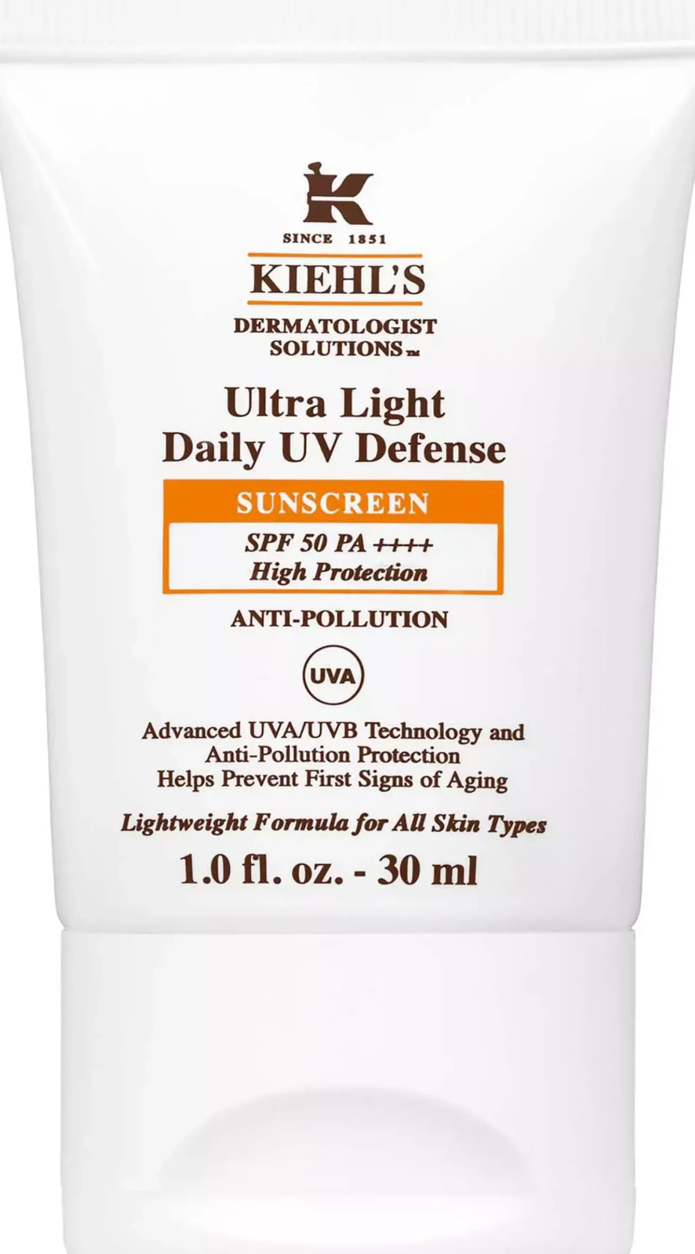 Kiehl'sDermatologist Solutions Ultra Light Daily UV Defense SPF 50 30 ml