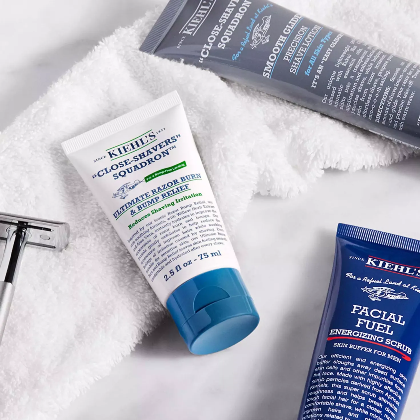Kiehl'sMen Close Shavers Squadron Ultimate Razor Burn & Bump Relief 75 ml