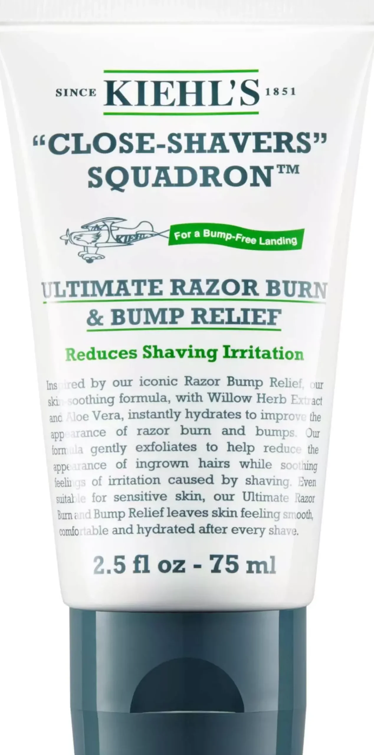 Kiehl'sMen Close Shavers Squadron Ultimate Razor Burn & Bump Relief 75 ml