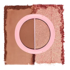 KimChi Chic Glazed 2 Go Pressed Pigment Duo Quartre