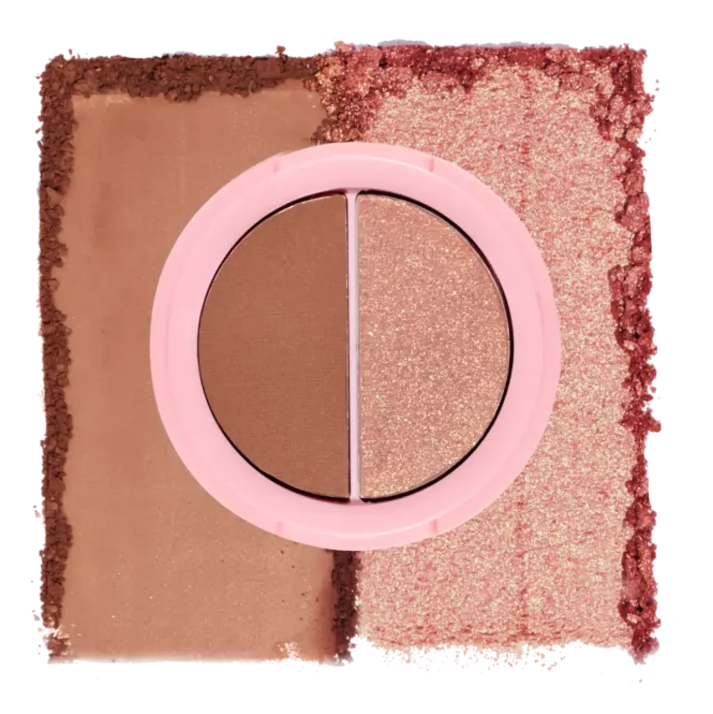 KimChi Chic Glazed 2 Go Pressed Pigment Duo Quartre
