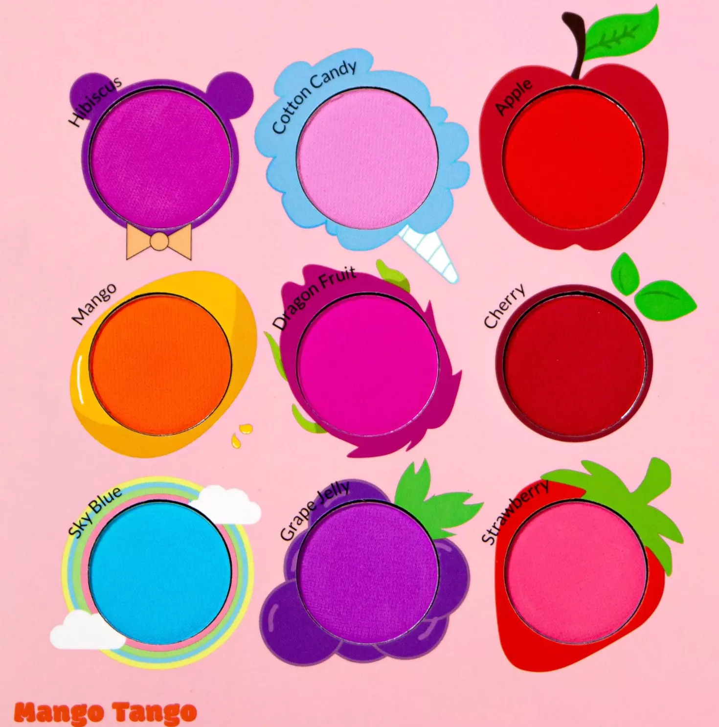 KimChi Chic Juicy Nine Palette Juicy Velvet