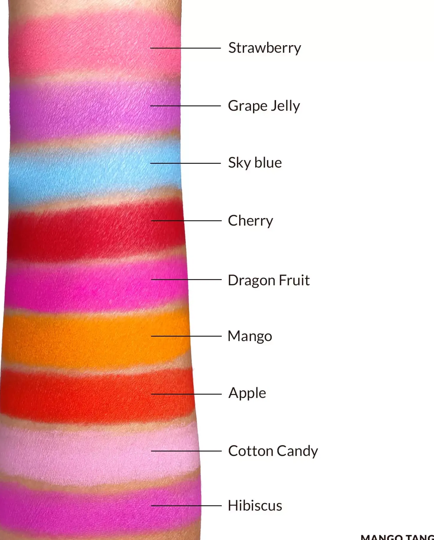 KimChi Chic Juicy Nine Palette Juicy Velvet