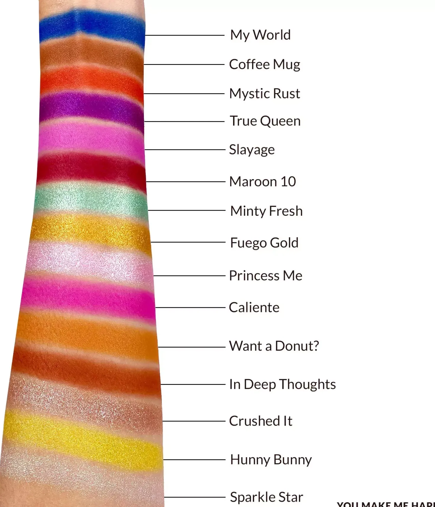 KimChi Chic The Happy Palette I Am Feeling Sweet
