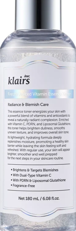 Klairs Freshly Juiced Vitamin Essence Toner 30 ml