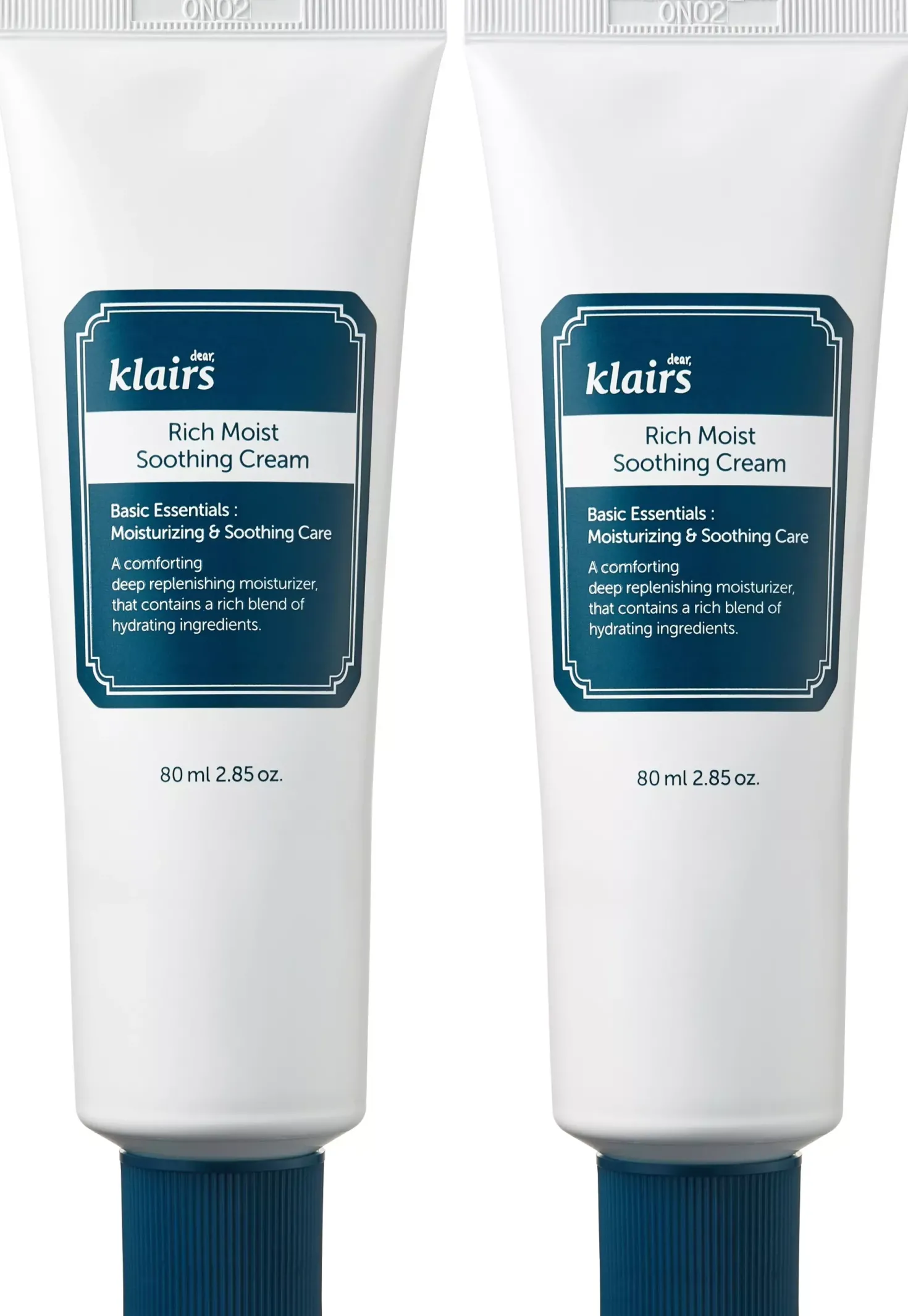 Klairs Rich Moist Soothing Cream Duo 2x80 ml