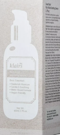 KlairsRich Moist Soothing Serum 80 ml