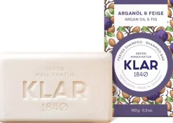Klar Seifen Argan Oil & Fig Shampoo Bar 100 g