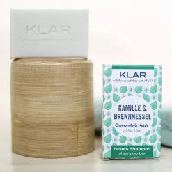 Klar Seifen Chamomile & Nettle Shampoo Bar 100 g