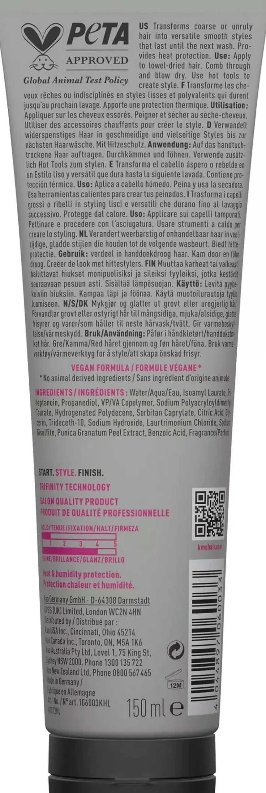 KMSThermashape STYLE Straightening Creme 150 ml