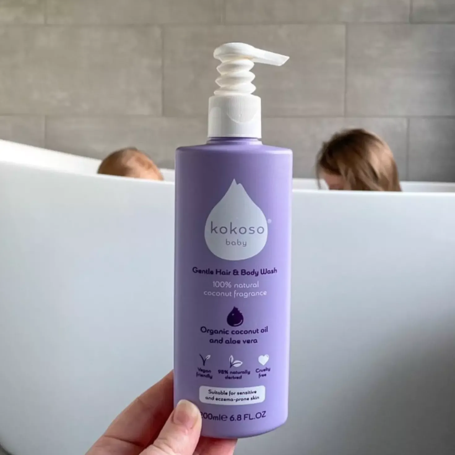 Kokoso Baby Gentle Hair & Body Wash 200 ml