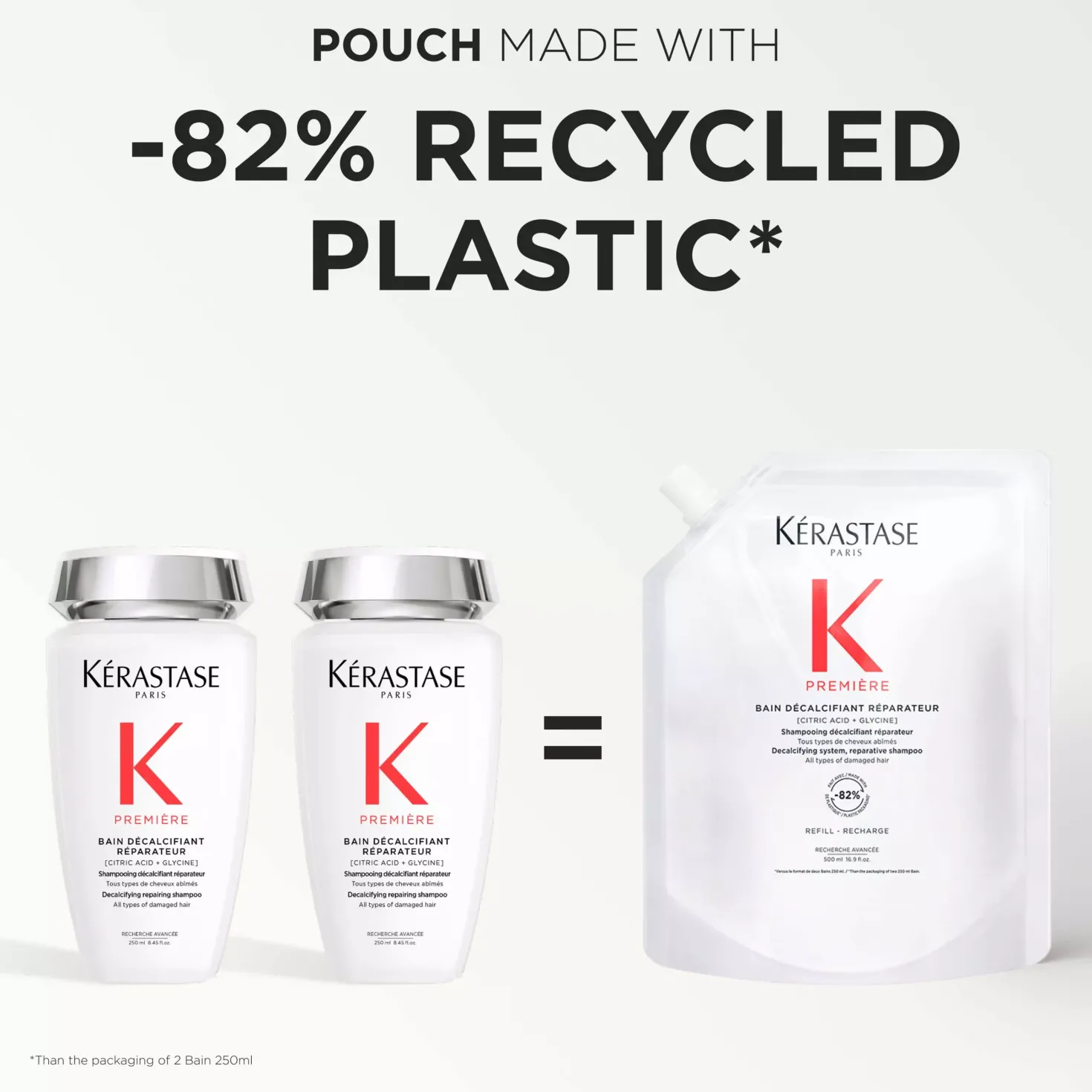 KérastasePremière Première Bain Décalcifiant Rénovateur Shampoo Refill 500 ml