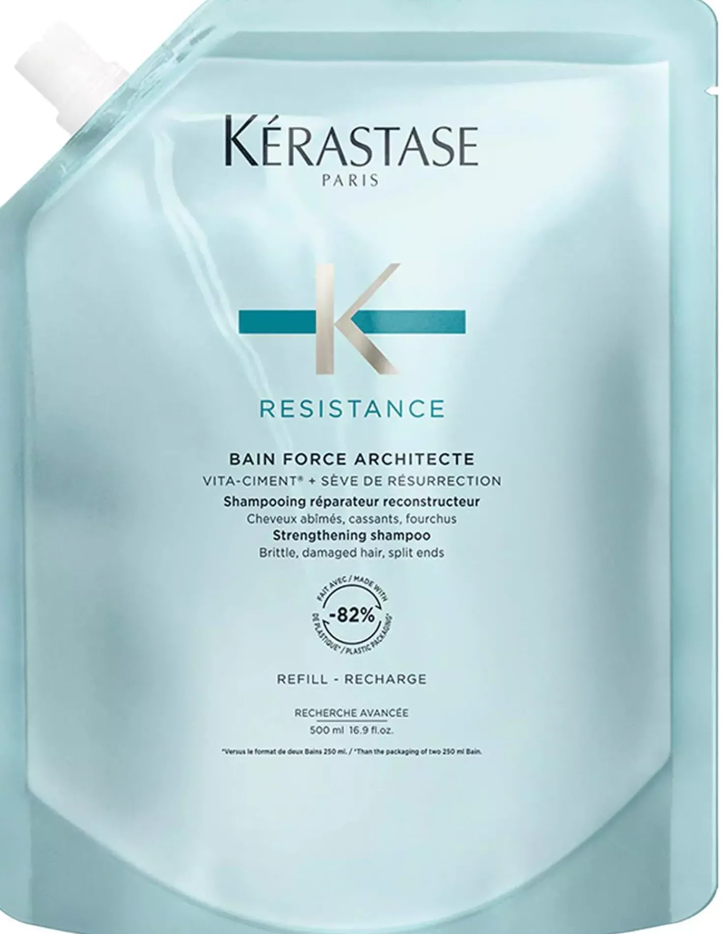KérastaseResistance Resistance Bain Force Architecte Shampoo Refill 500 ml