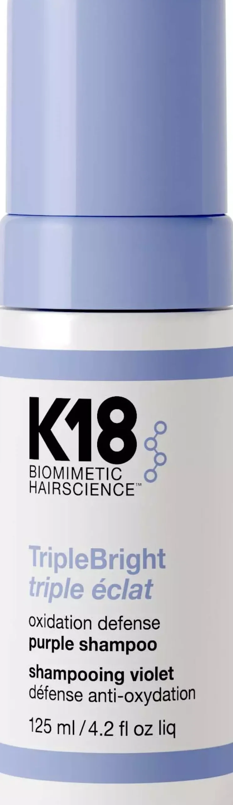 K18 TripleBright Oxidation Defense Purple Shampoo 125 ml