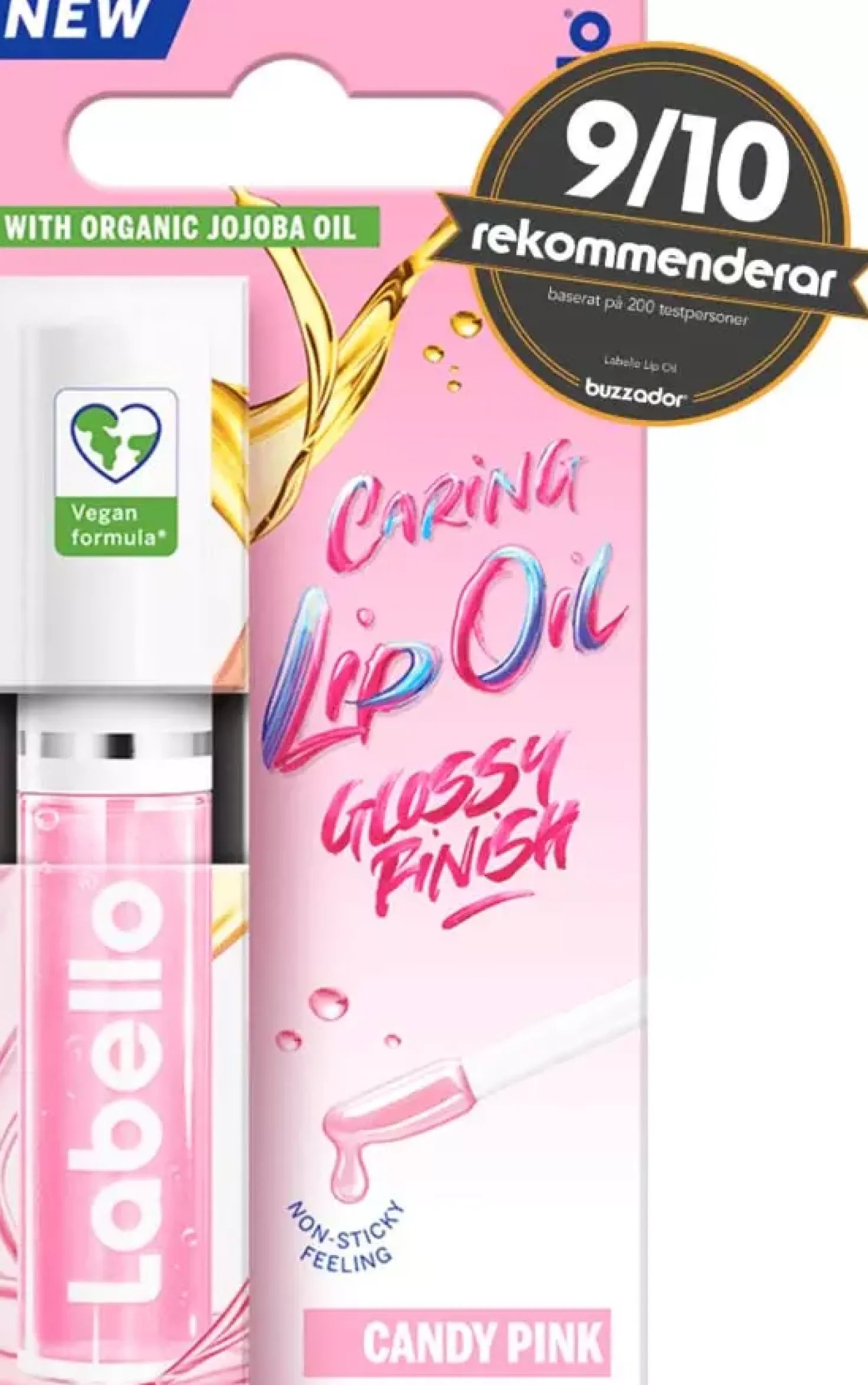 Labello Lip Oil 5,5 ml Candy Pink