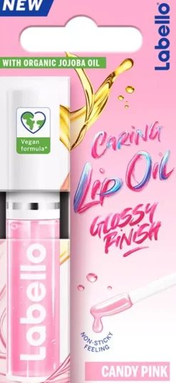 Labello Lip Oil 5,5 ml Candy Pink