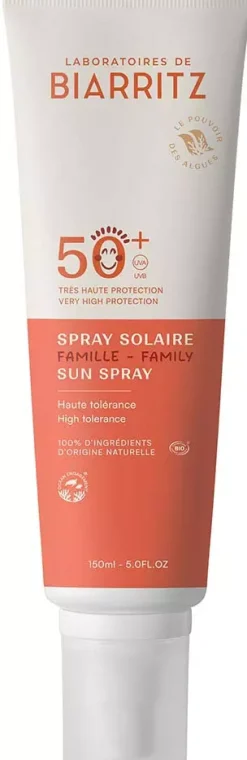Laboratoires de BiarritzDERMO Suncare Sunscreen Spray SPF50+, Family Size 150 ml