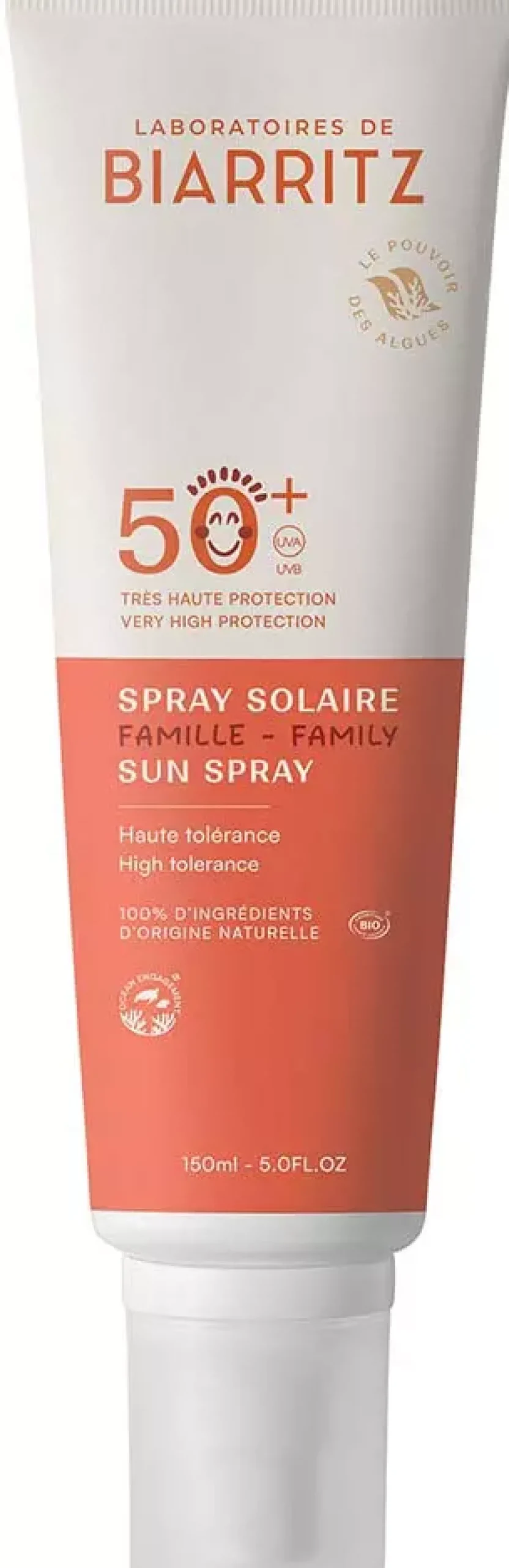 Laboratoires de BiarritzDERMO Suncare Sunscreen Spray SPF50+, Family Size 150 ml