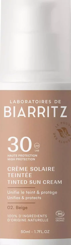 Laboratoires de BiarritzDERMO Suncare Tinted Face Sunscreen SPF30 Beige 50 ml
