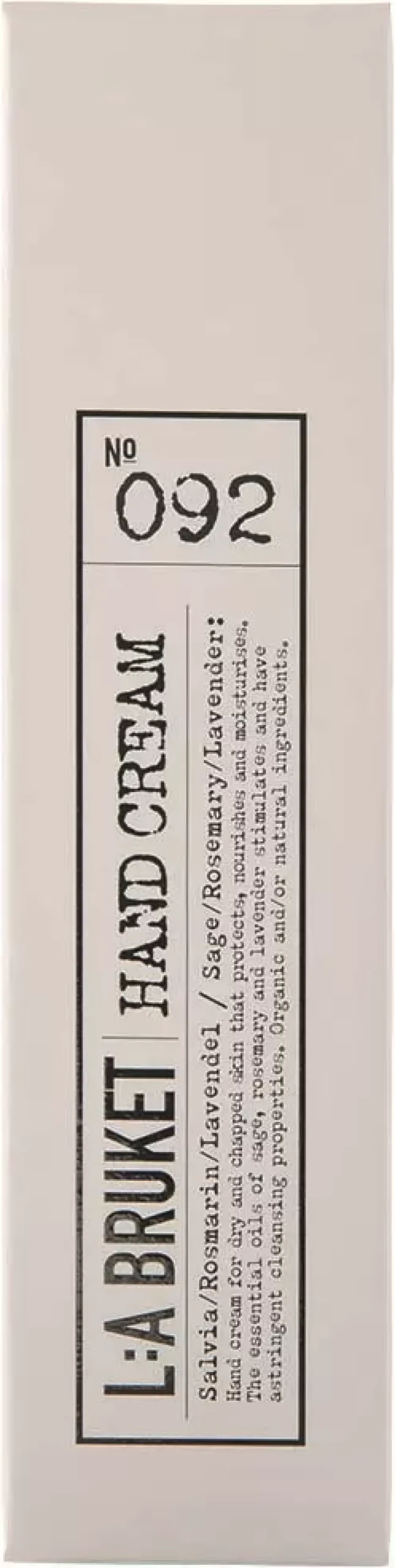 L:a Bruket 092 Handcrème Sage/Rosmary/Lavender CosN 70 ml