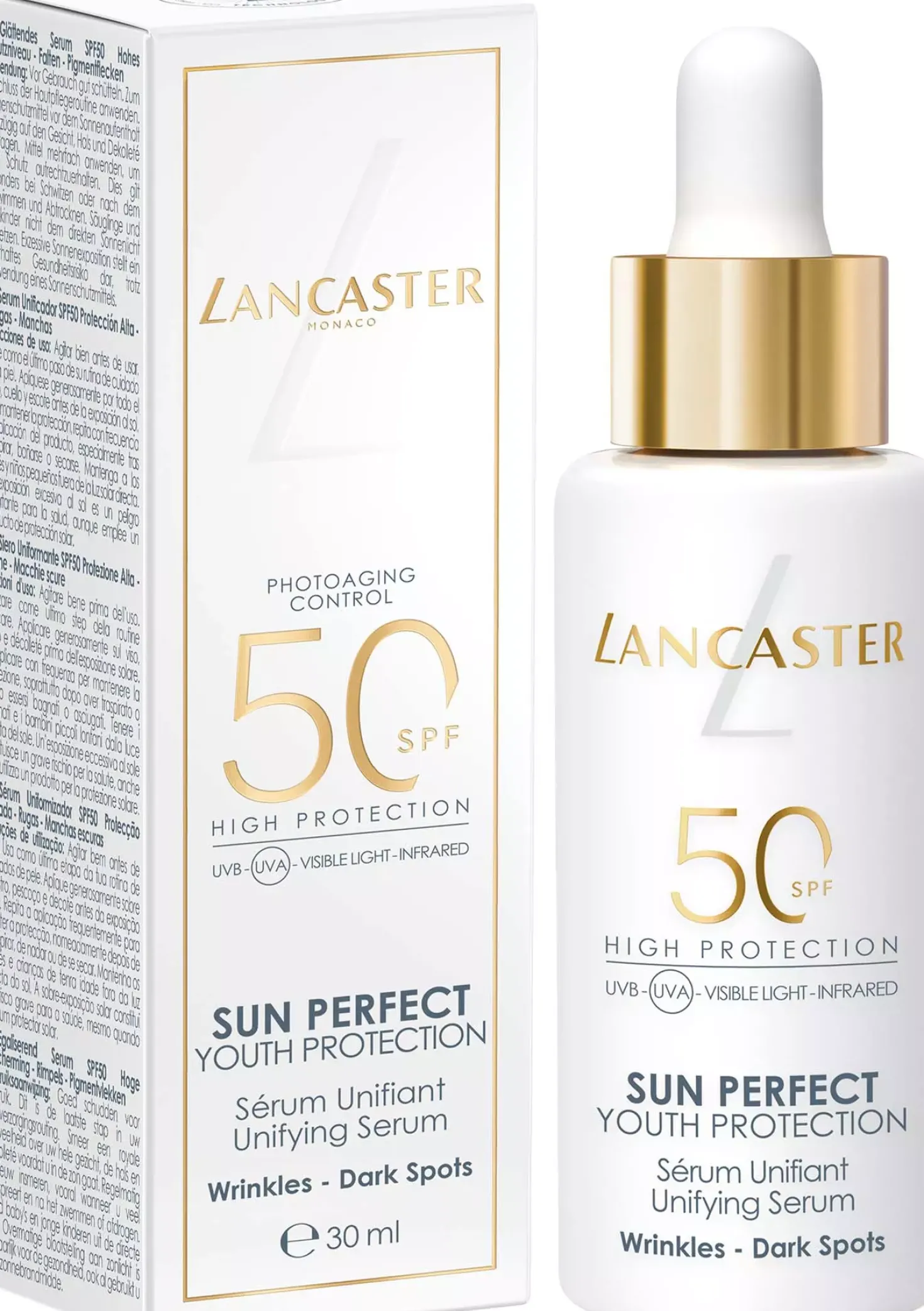 Lancaster Sun Perfect Unifying Serum SPF50 High Protection 30 ml