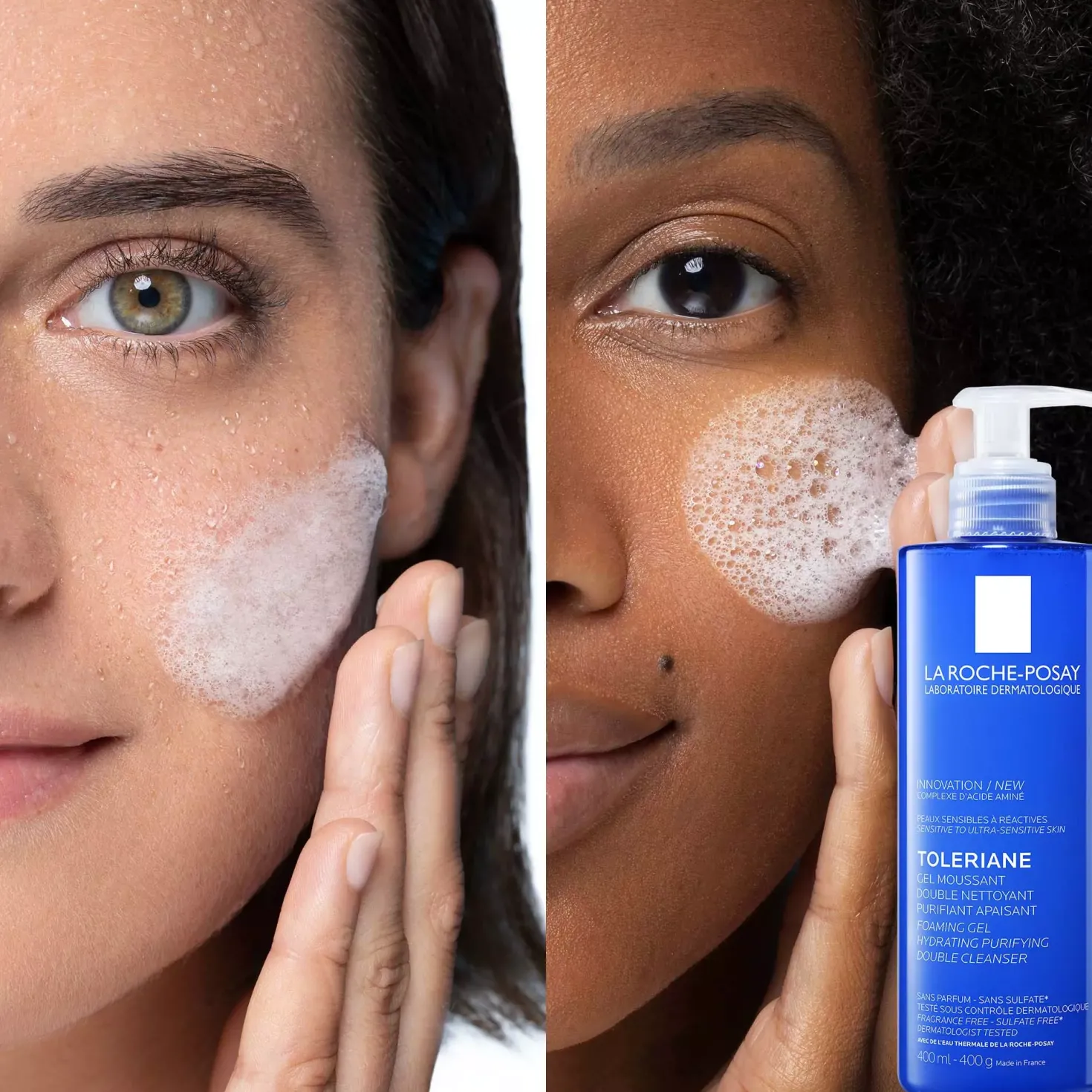 La Roche-PosayToleriane Foaming Gel Double Cleanser 400 ml