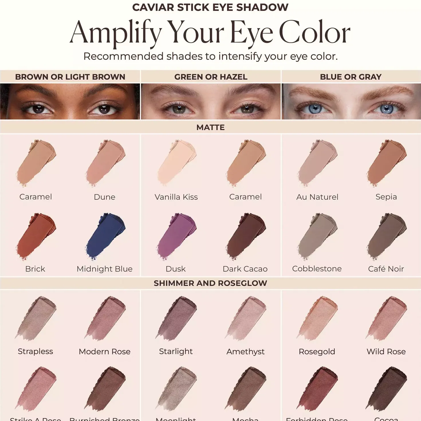 Laura Mercier Caviar Stick Eye Shadow Shimmer Smoky Quartz