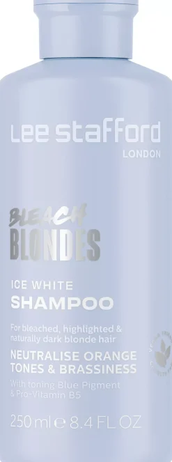 Lee StaffordIce White Bleach Blondes Ice White Toning Shampoo 250 ml