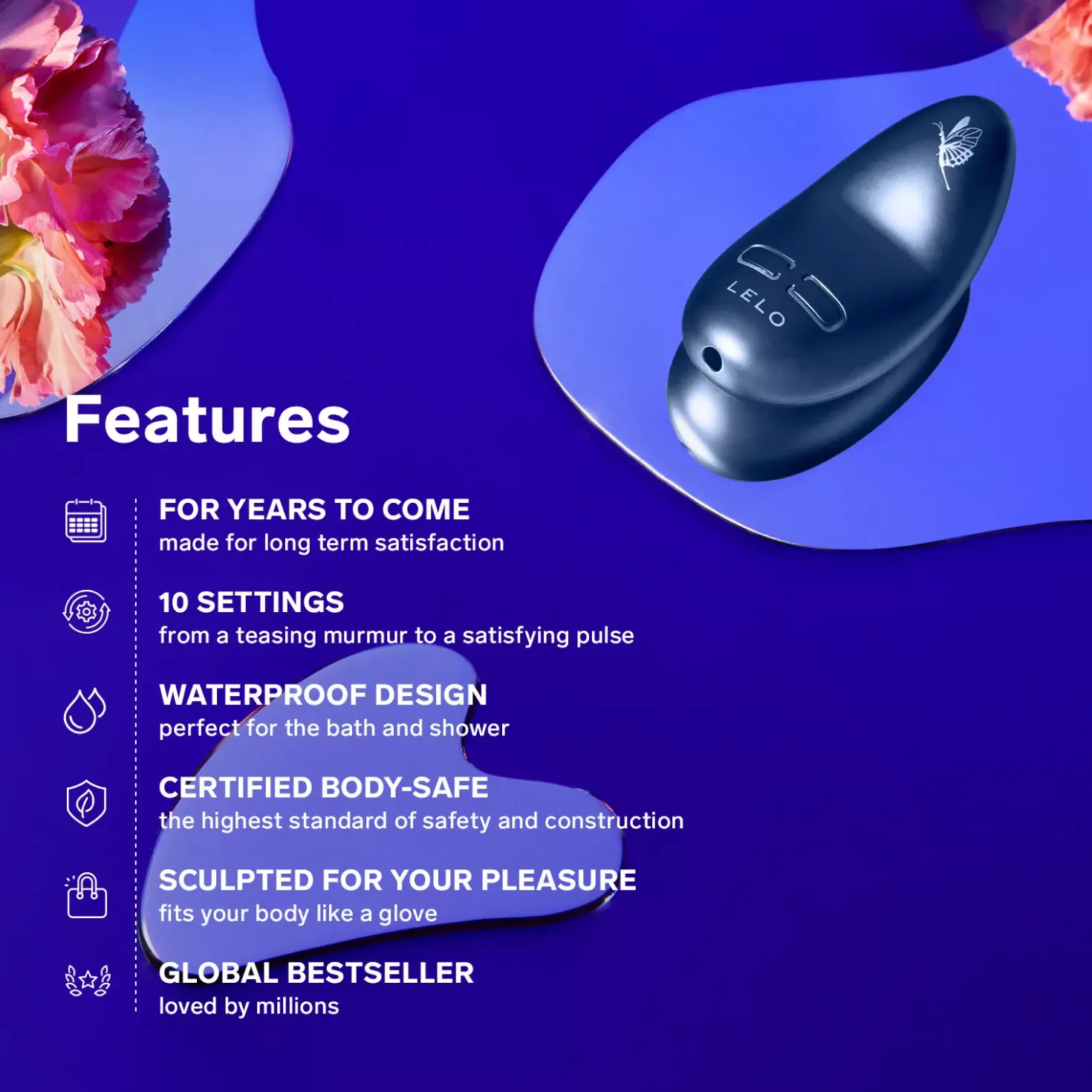 LELO NEA™ 3 Pitch Black