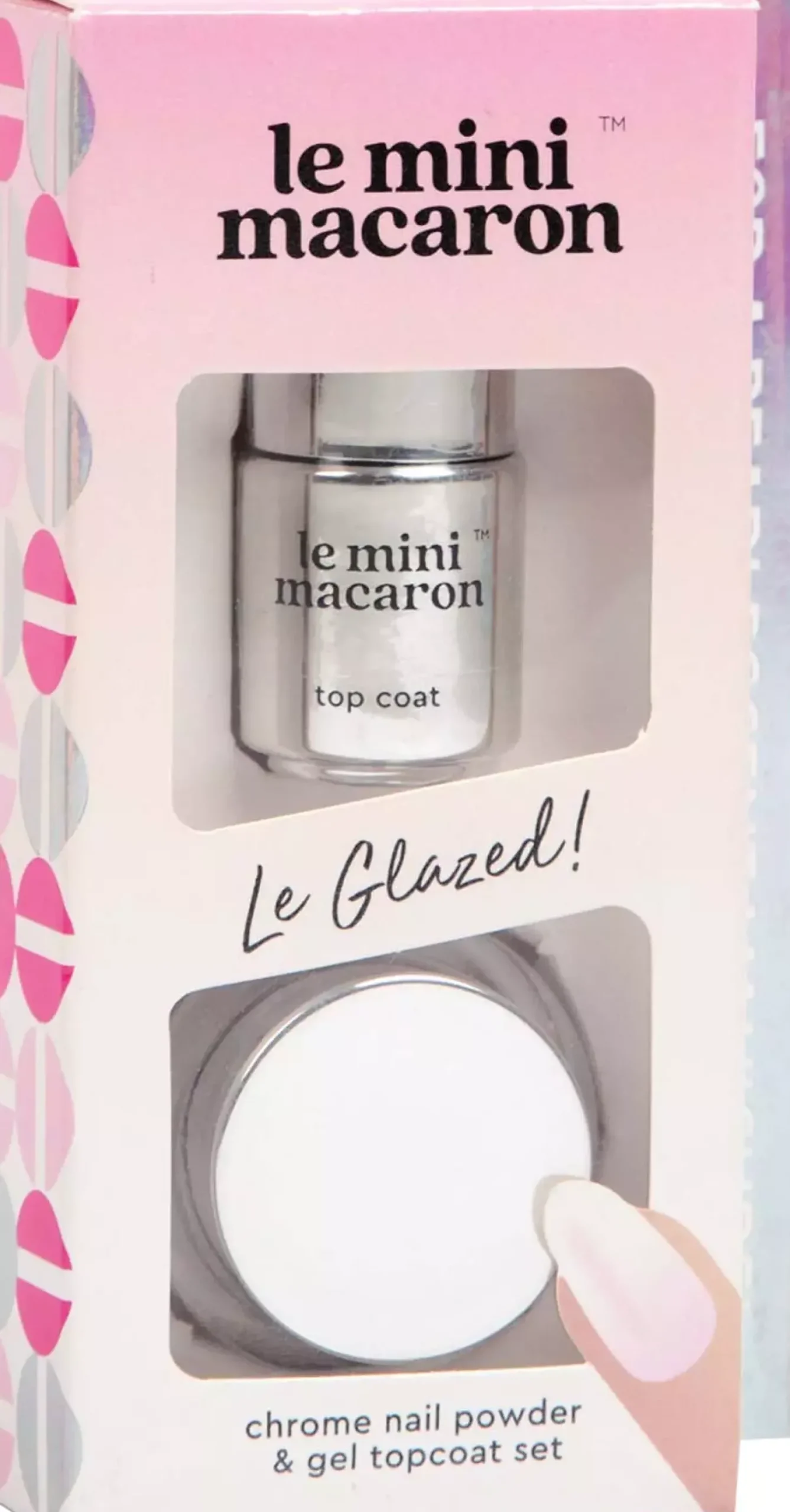 Le Mini Macaron Chrome Powder Set Le Glazed