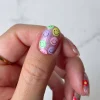 Le Mini Macaron Nail Art Stickers Flower Power