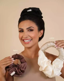 Lenoites BlowoutTie® in Mulberry Silk Mini Beige