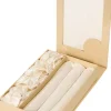 Lenoites Heatless Curling Rods with Caps 3-Pack Set Golden Sand