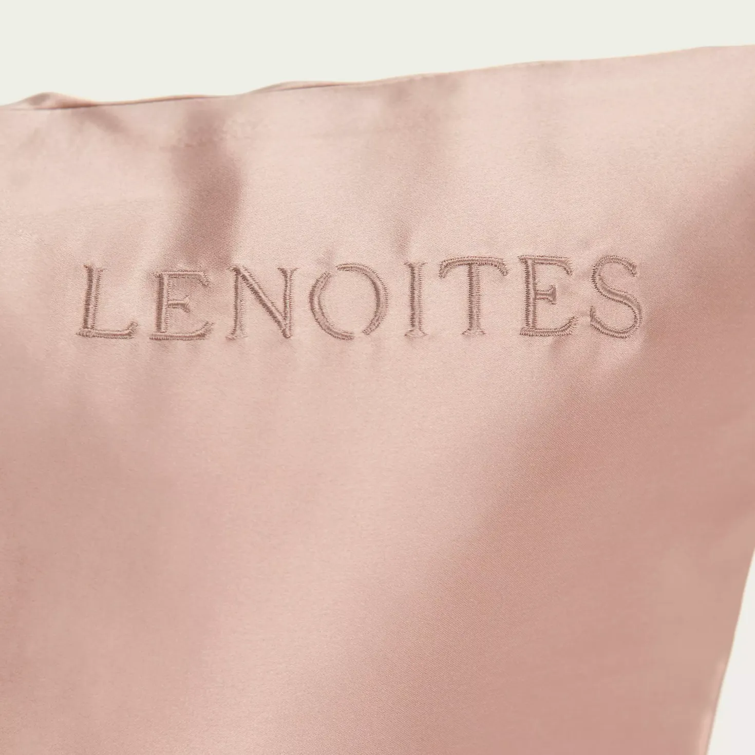 Lenoites Mulberry Silk Pillowcase 50x60 cm Pink