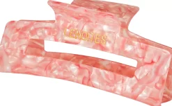 Lenoites Premium Eco-Friendly Hair Claw Pearly White