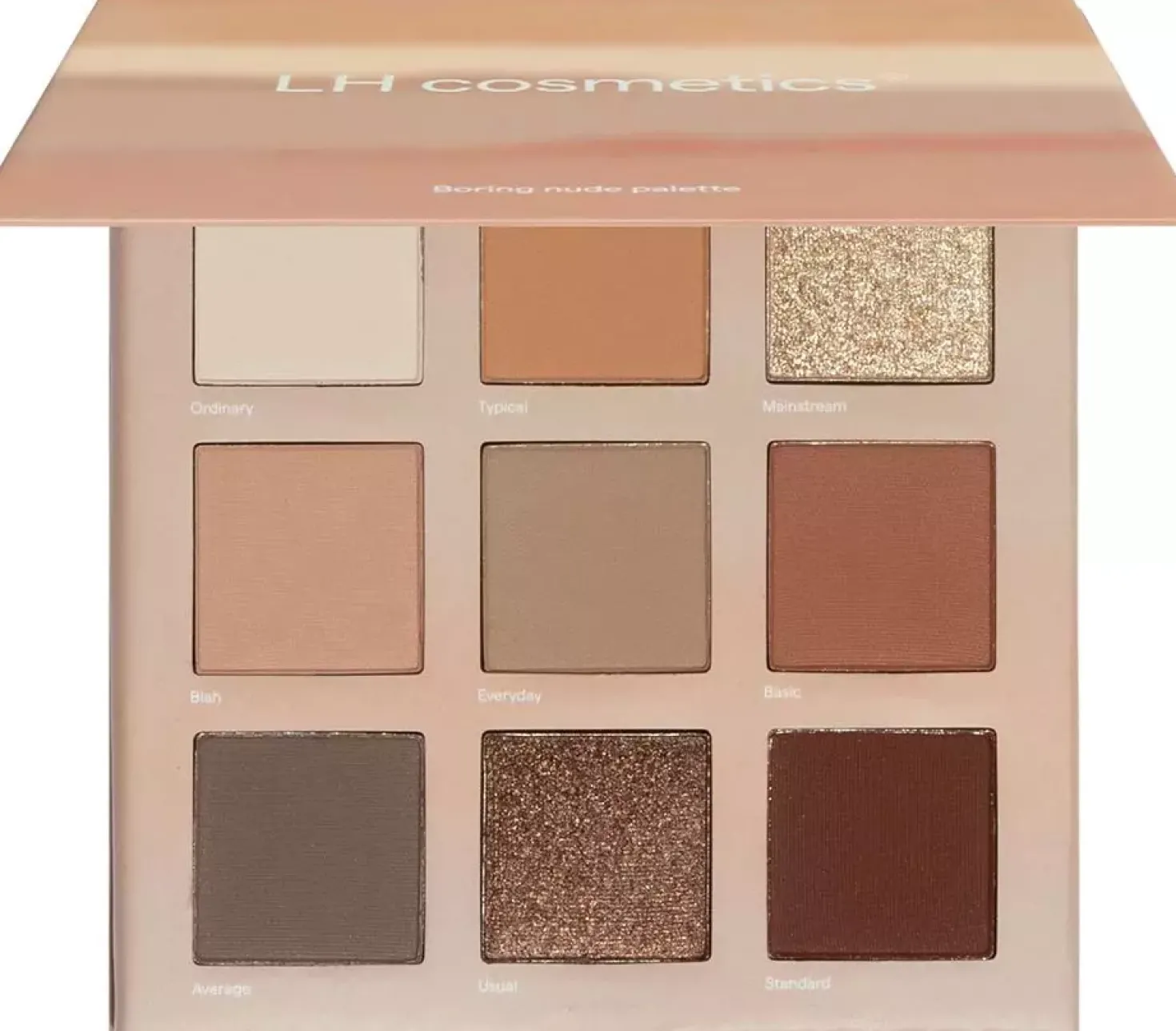 LH cosmetics Boring Nude Palette