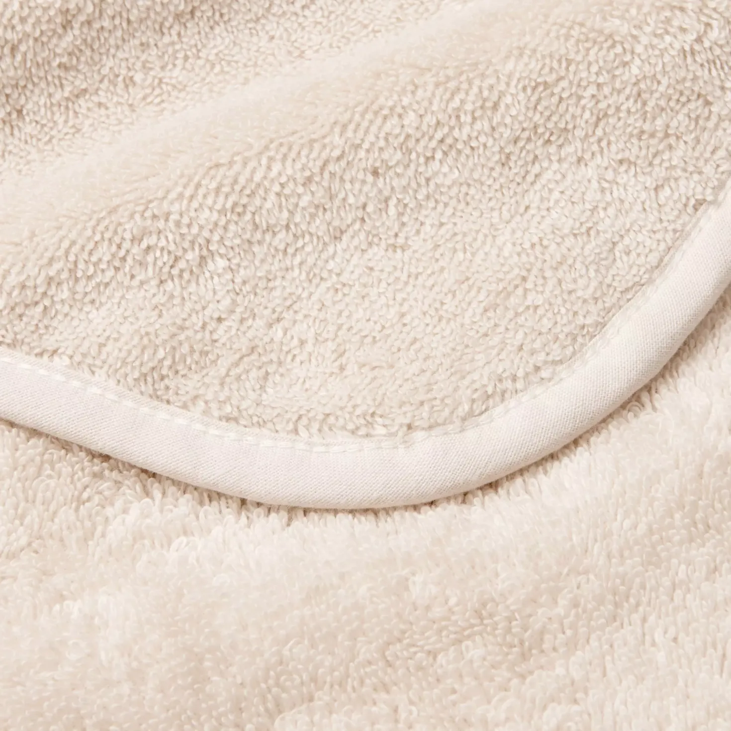 Lille Kanin Hooded towel Terry Vanilla Ice 70x70