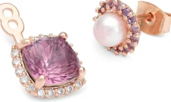Lily and Rose Colette earrings Amethyst pink