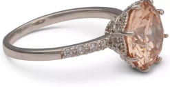 Lily and Rose Elenora ring - Champagne Silver 18 mm