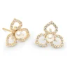 Lily and Rose Elise Earrings Ivory pearl gold