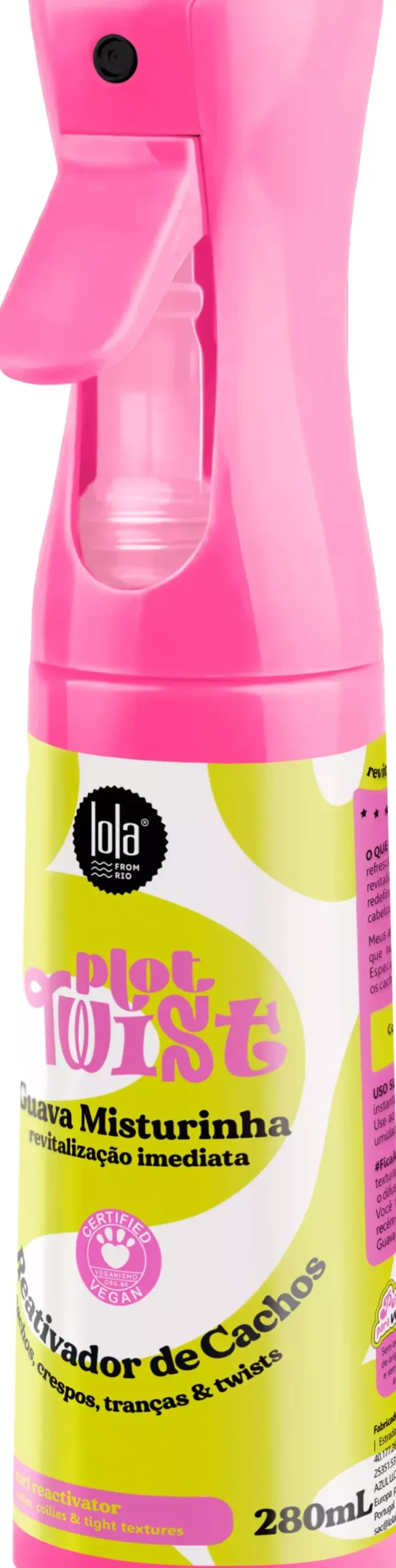 Lola from RioPlot Twist Guava Texturizing Spray 280 ml