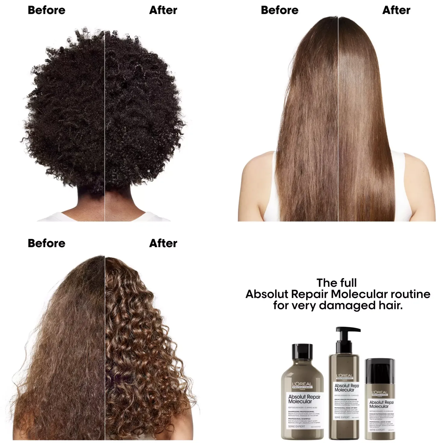 L'Oréal ProfessionnelAbsolut Repair Molecular Leave-in Mask 100 ml
