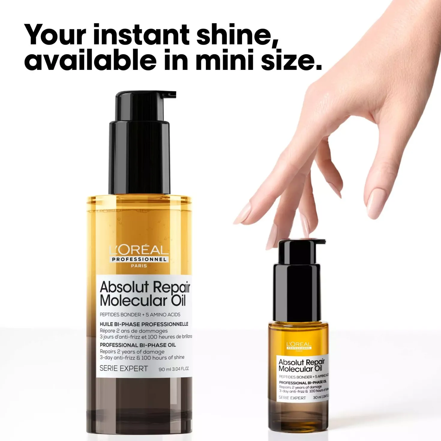L'Oréal ProfessionnelAbsolut Repair Molecular Bi-phase Oil 90 ml