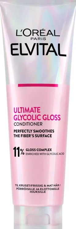 Loreal ParisElvital Glycolic Gloss Ultimate Conditioner For Dull Hair 150 ml